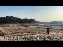 CH05 Handheld Drone Detection Equipment, Spectrum Detection for 3km Drone